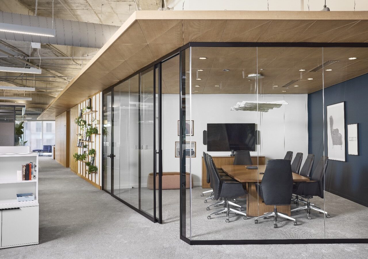Haworth modular walls - Dallas Showroom