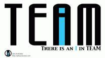 >There is an “I” in...