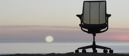 Humanscale recycled plastic office chair