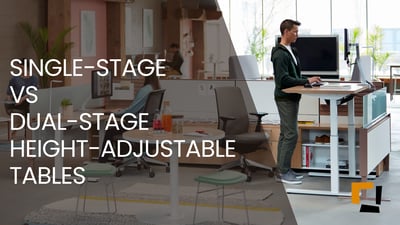  Single-Stage vs. Dual-Stage Height-Adjustable Tables