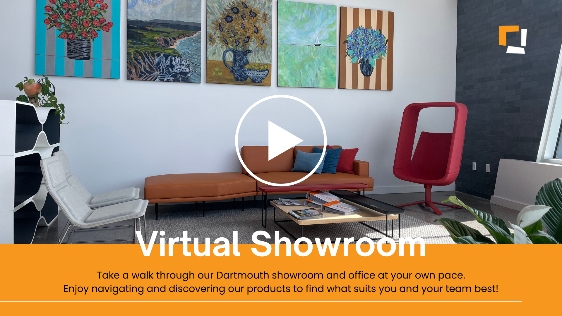 Take a virtual stroll through our Dartmouth Office Space